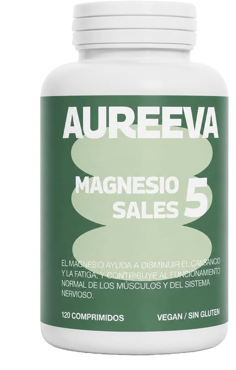 Aureeva Magnesio 5 Sales, 120 comprimidos